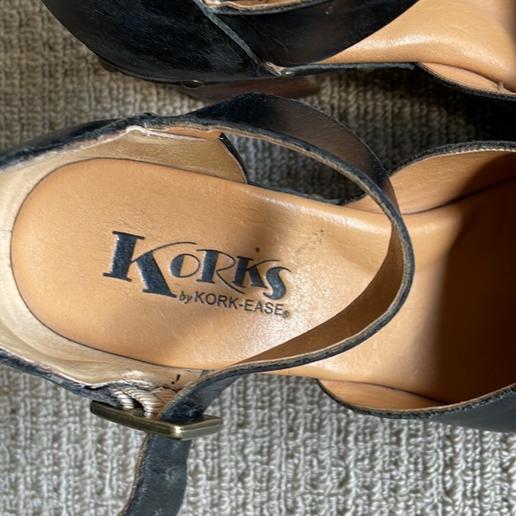 BOGO American style clog sandals Korks Kork-ease Clark’s US size 6 platform shoe - Picture 2 of 7